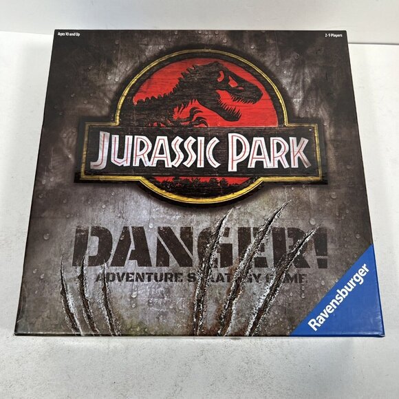 Ravensburger Jurassic Park Danger Adventure Strategy Board Game Complete - Picture 1 of 8